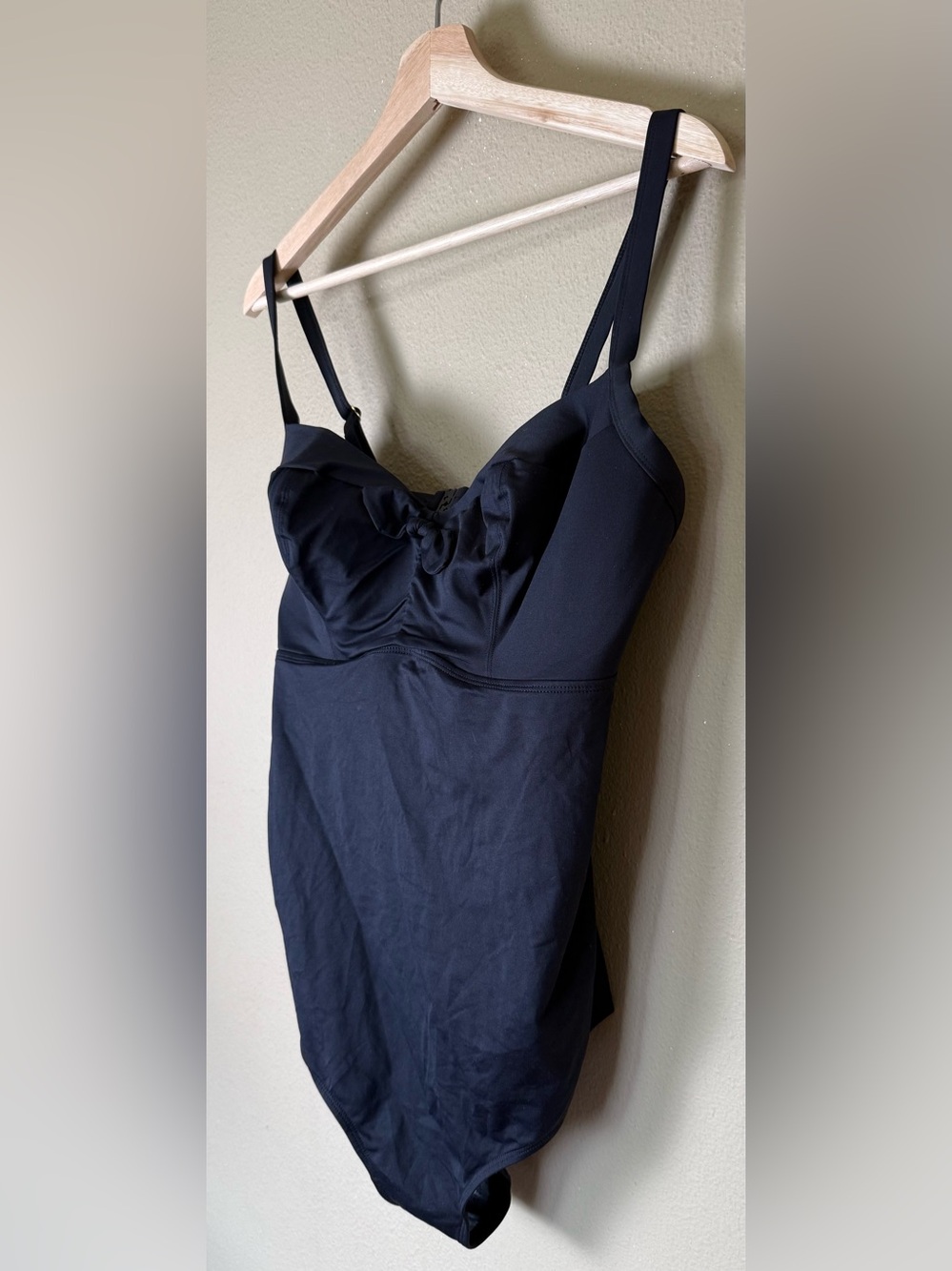 Cache Coeur Black Monaco Maternity Swimsuit One-Piece Size 36 E/F - Picture 3 of 9